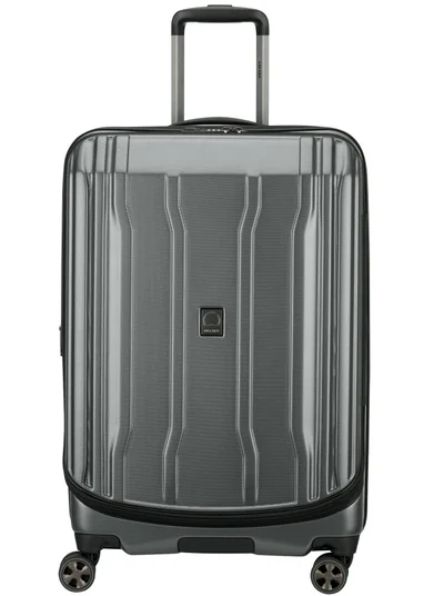 ديلسي _باريس حقيبة سفر ترولي كروز 70 سم صلبة بعجلات مزدوجة - بلاتينيوم